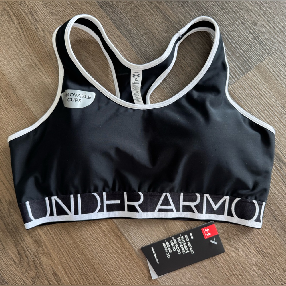 NWT Women’s Under Armour Sports Bra Size Large